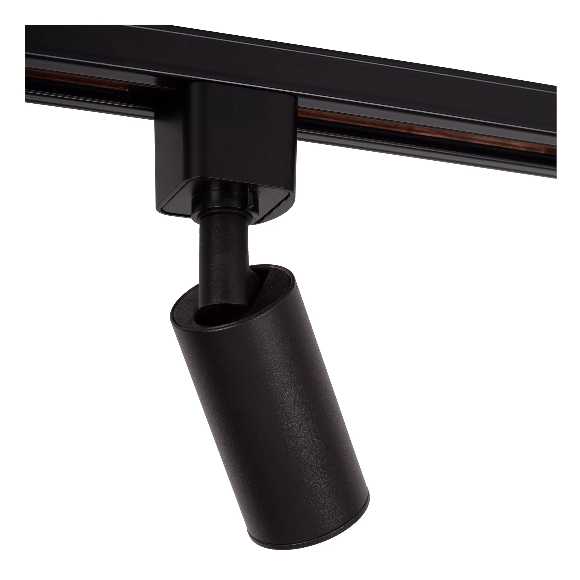 Lucide Ritmo Matte Black Cylindrical Track Lighting