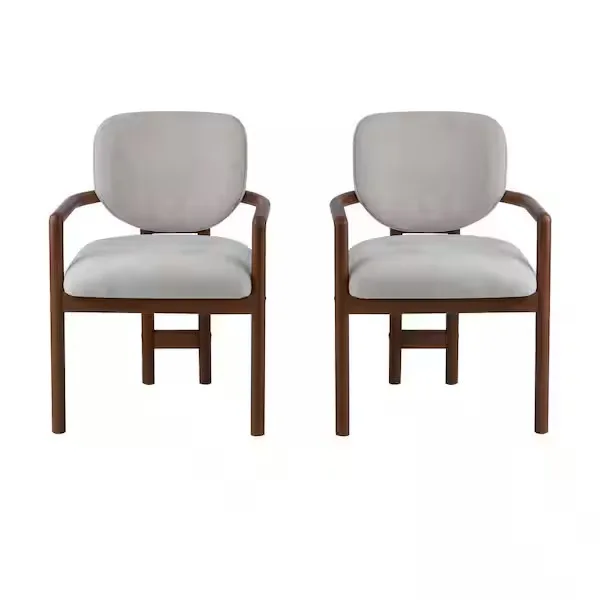 Mid-Century Modern Upholstered Dining Chair