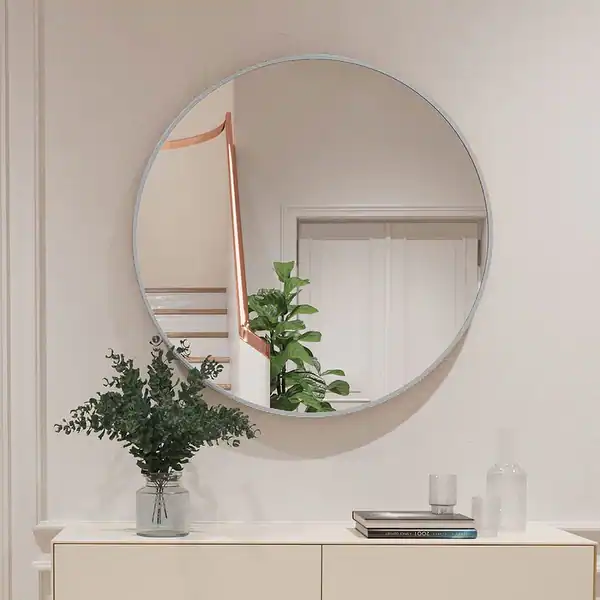 Minimalist Round Wall Mirror