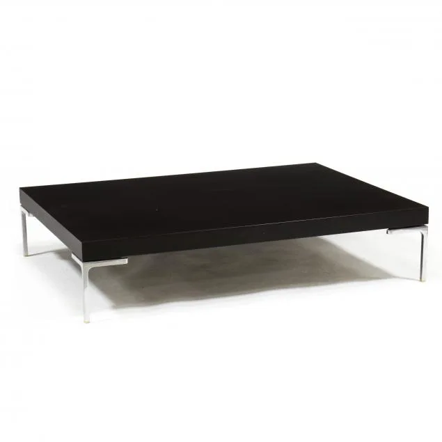 B&B Italia Charles Minimalist Rectangular Coffee Table