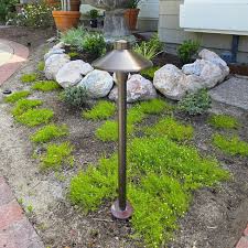 Chapelle Antique Brass Conical Pathway Light