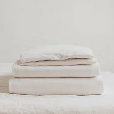 Solid Linen Bedding Set