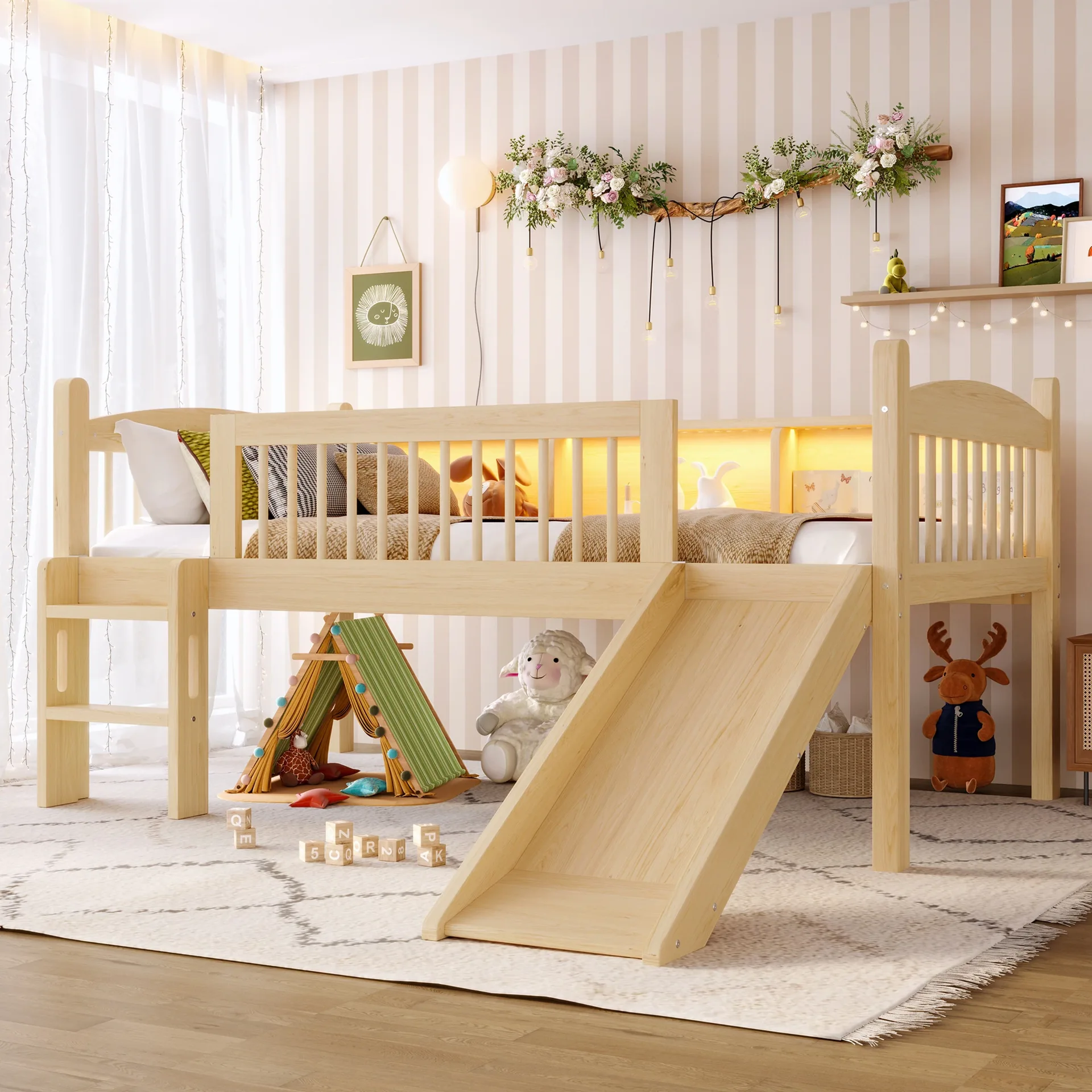 Indoor Wooden Slide
