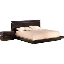 Godin Modern Minimalist Wood Platform Bed