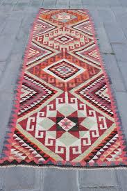 Vintage Turkish Wool Runner Rug