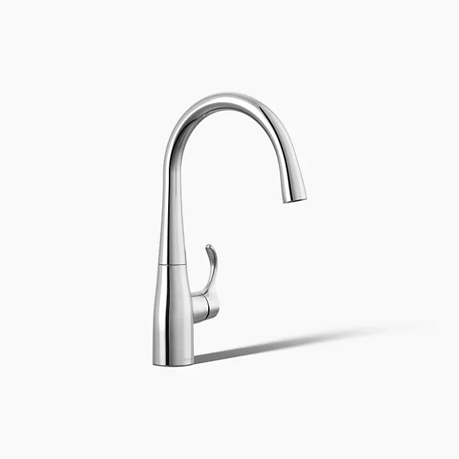 Polished Chrome Kitchen Faucet