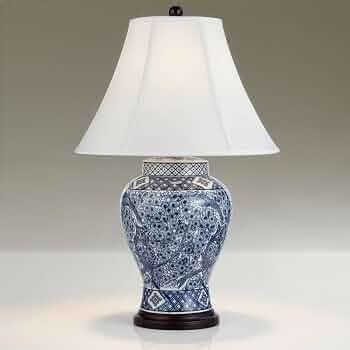 Blue and White Porcelain Table Lamp