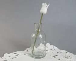Vintage Apothecary Glass Vase