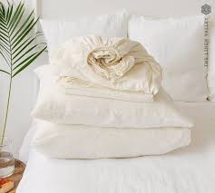 Natural Linen Bedding Set