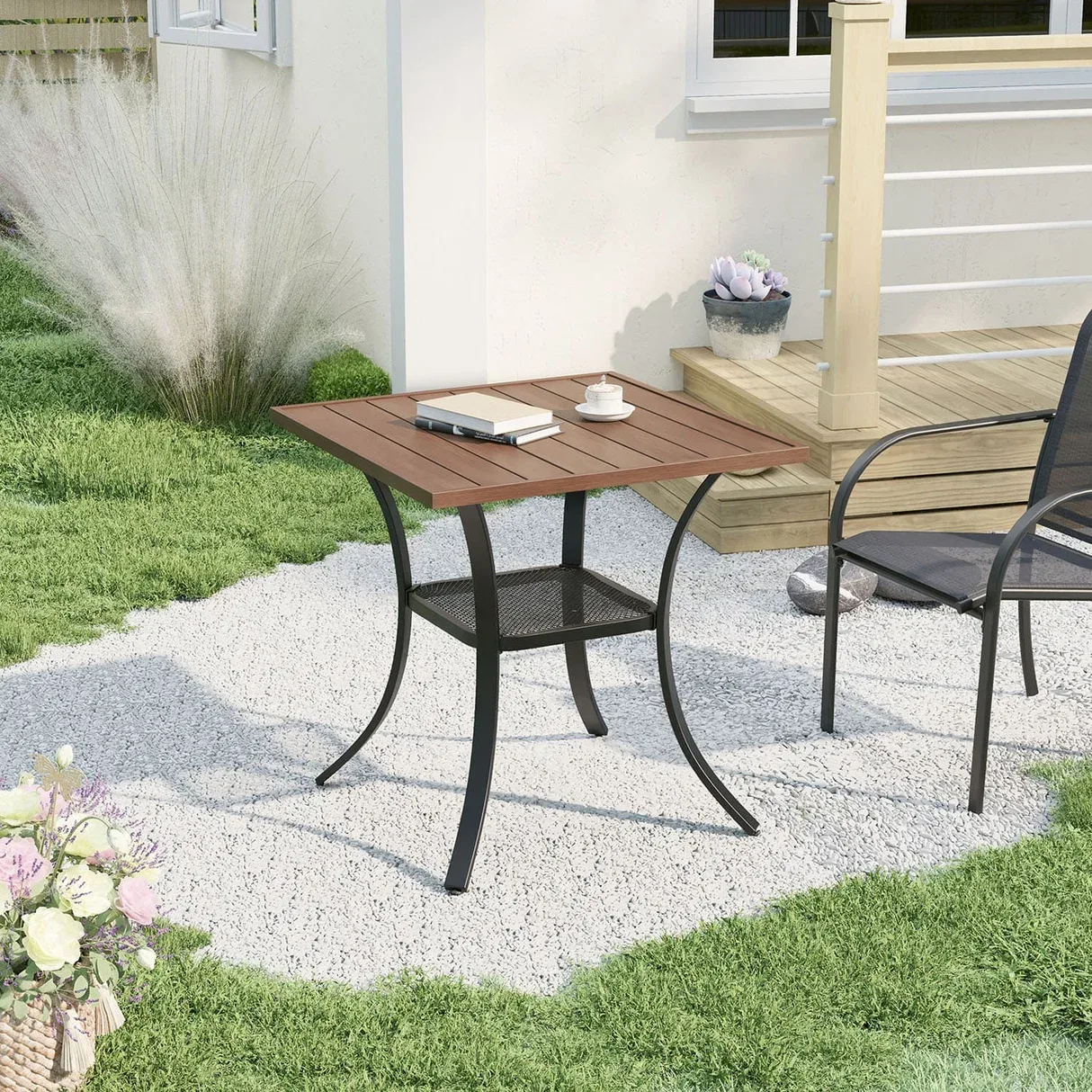 Square Outdoor Dining Table