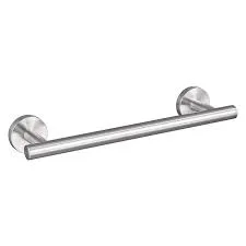 Brushed Steel Towel Bar