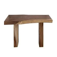 Natural Wood Live Edge Dining Table