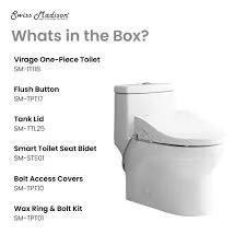 Toilet With Bidet Seat
