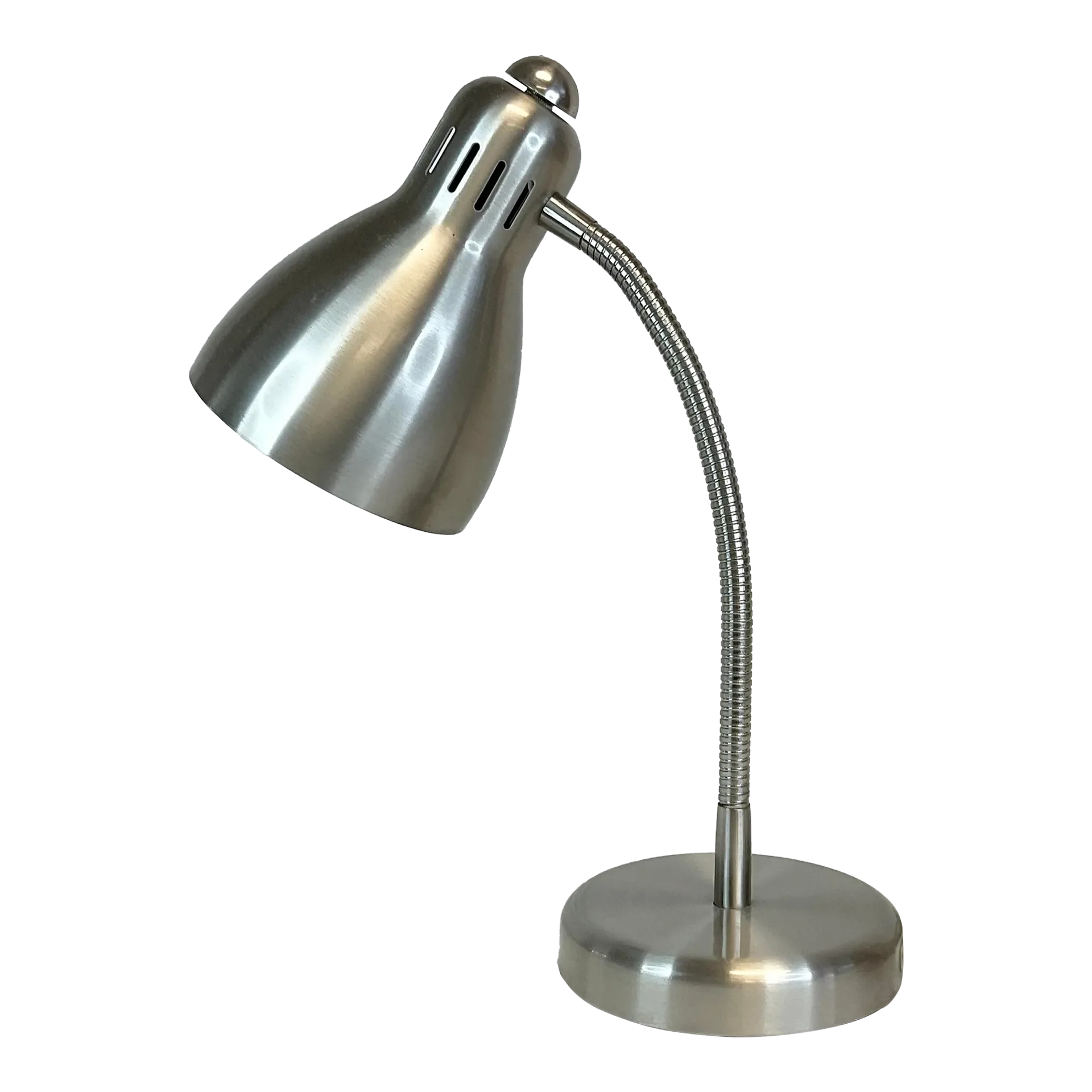 Brushed Metal Desk Lamp