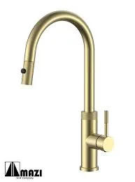 Brushed Gold Kitchen Faucet