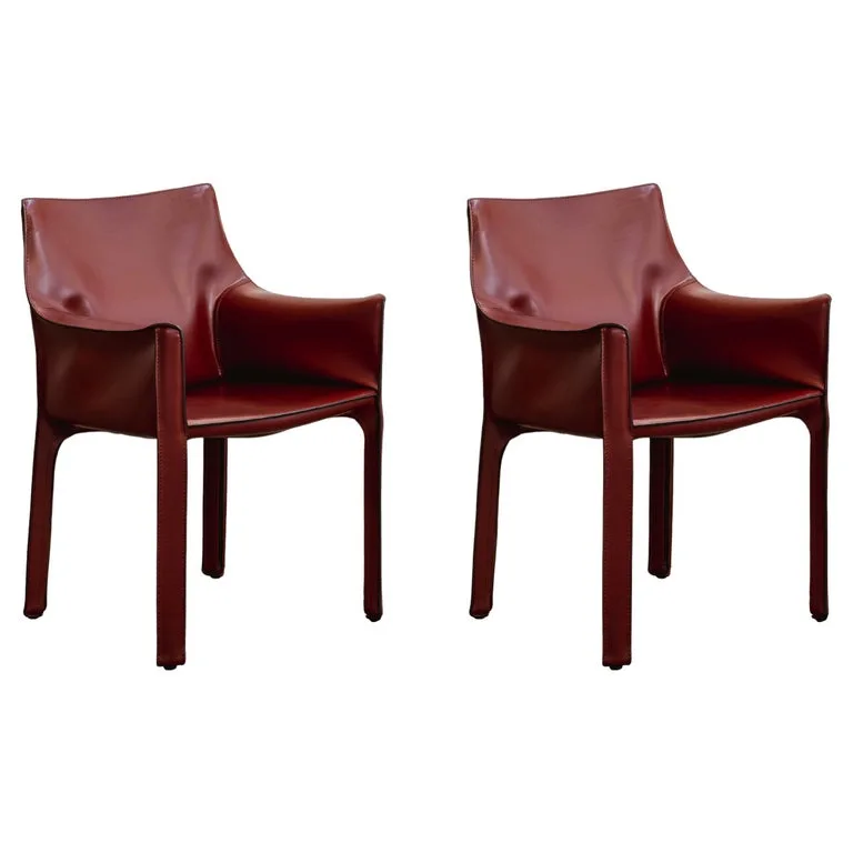 Red Leather Armchair