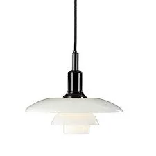 White Glass Pendant Light