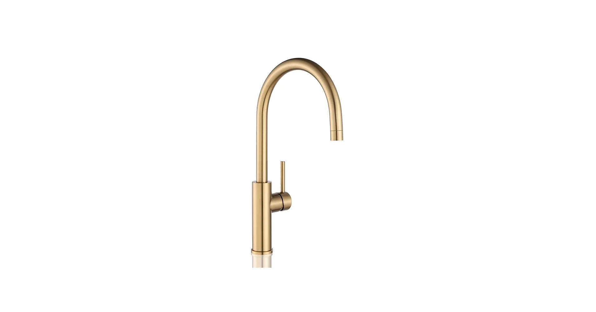 Achelous Brushed Gold Kitchen Faucet