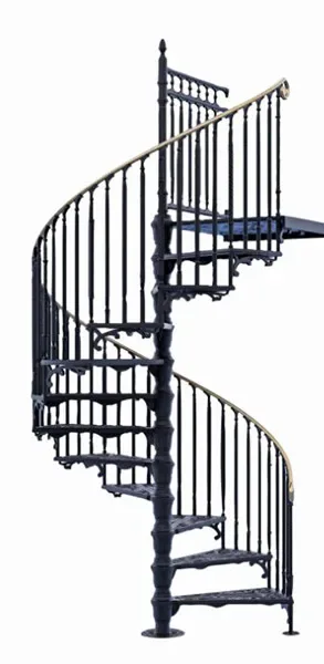 Victorian Iron Spiral Staircase