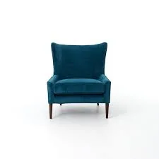 Marlow Velvet Wingback Armchair