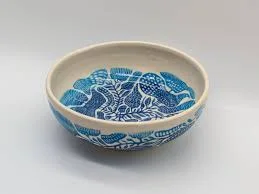Floral Ceramic Decorative Bowl