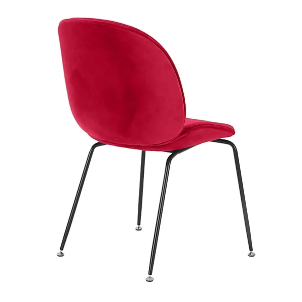 Red Velvet Dining Chair