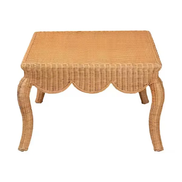 Deborah Natural Wicker Coffee Table