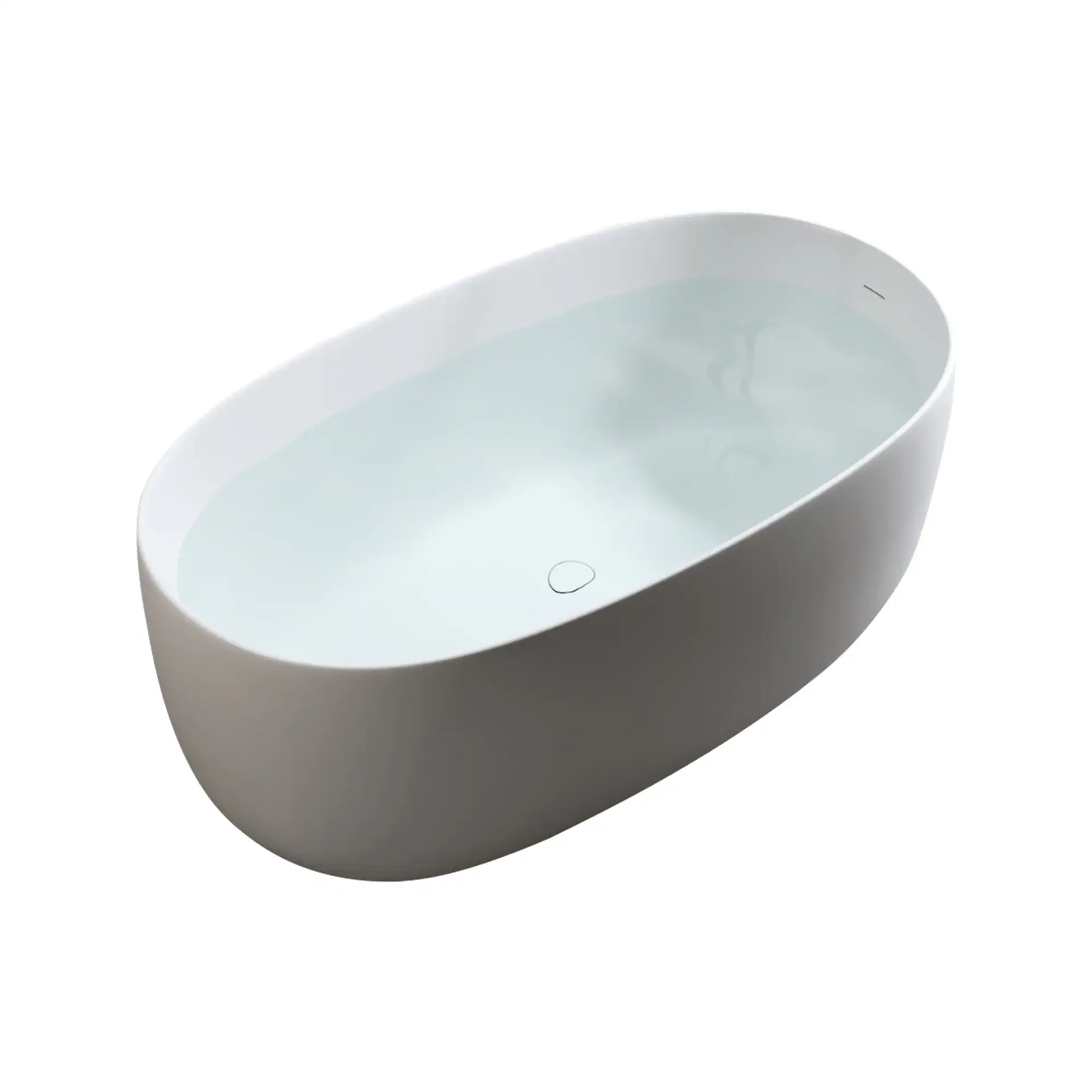 Modern Oval Freestanding Bathtub