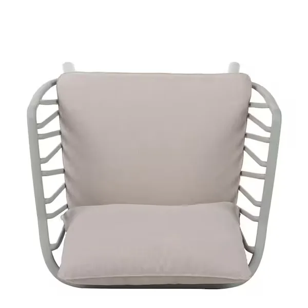 Tyrrion Modern Curved Metal Accent Chair
