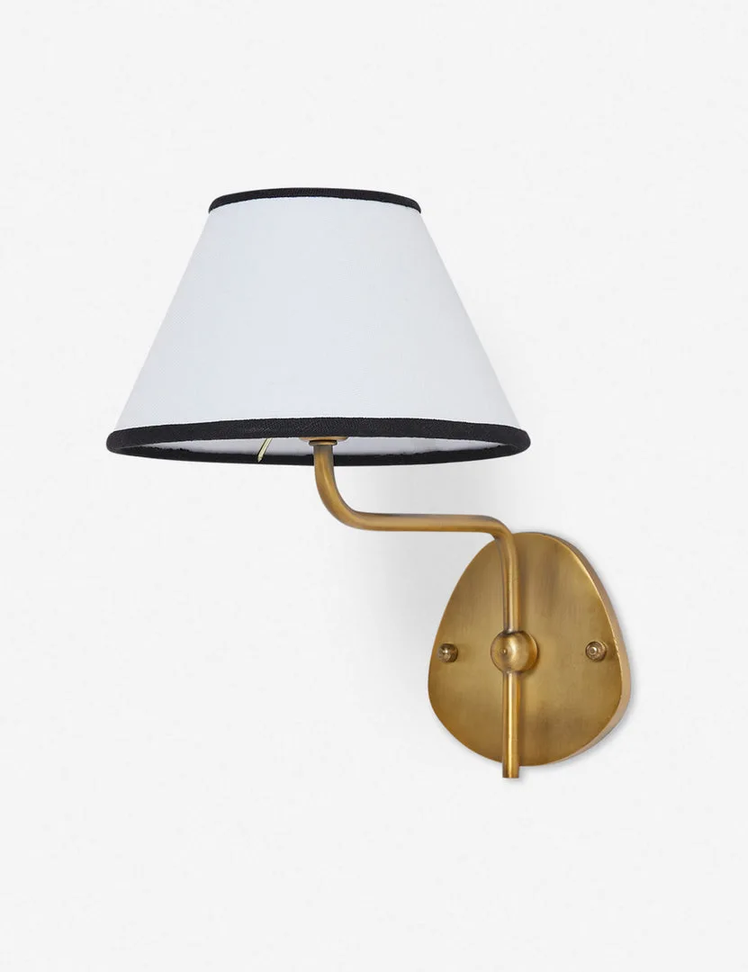 Magdalene Antique Brass Wall Sconce