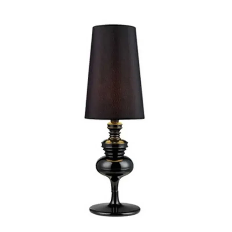 Black Ceramic Table Lamp