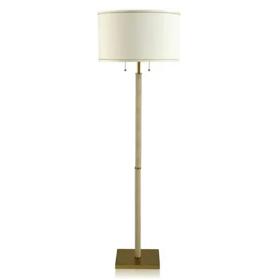 Polished Brass Floor Lamp