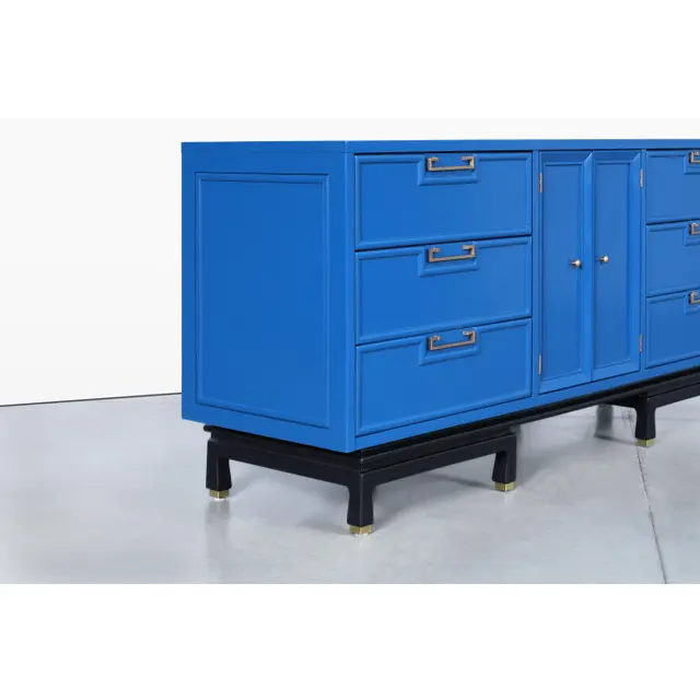 Blue Lacquered Sideboard