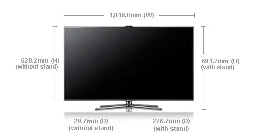 Modern Rectangular Television
