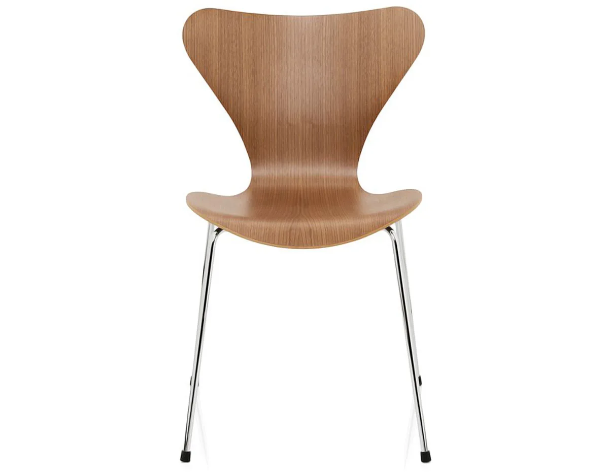 Curved Molded Plywood Dining Chair