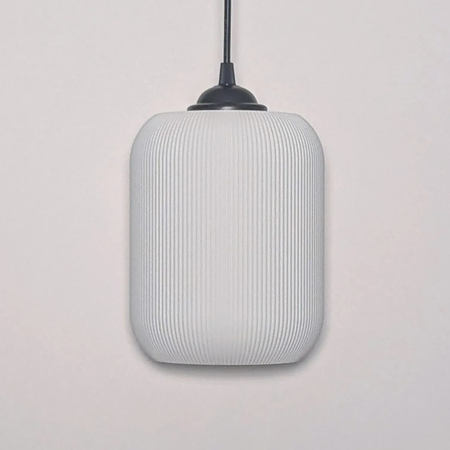 Cumulis Ribbed Glass Pendant Light