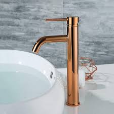 Modern Tall Vessel Bathroom Faucet