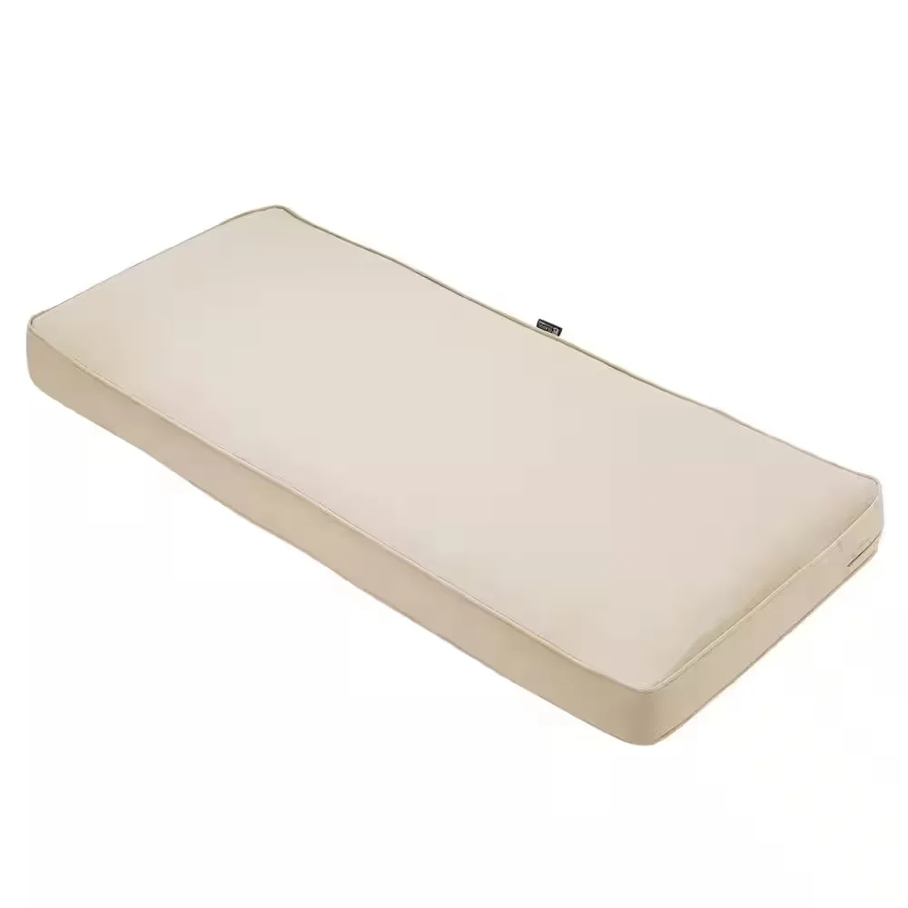 Montlake Antique Beige Rectangular Bench Cushion