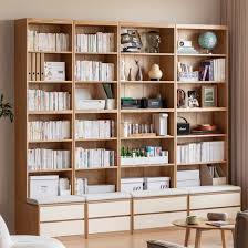 Natural Oak Modular Bookcase