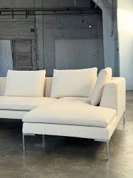 Charles Cream Modern Upholstered Sofa