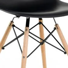 Eames Eiffel Molded Plastic Chair (Natural Base)