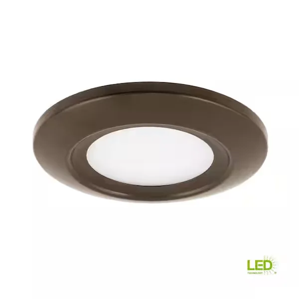 Round Antique Bronze Ceiling Light