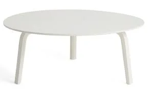 HAY Bella Round White Wood Side Table