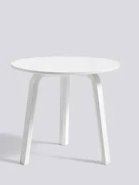 HAY Bella Round White Side Table