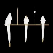 Moooi Perch Sculptural Linear Pendant Light