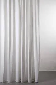 Solid Gray Window Curtains