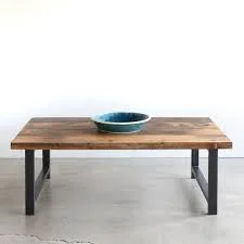 Industrial Rectangular Coffee Table