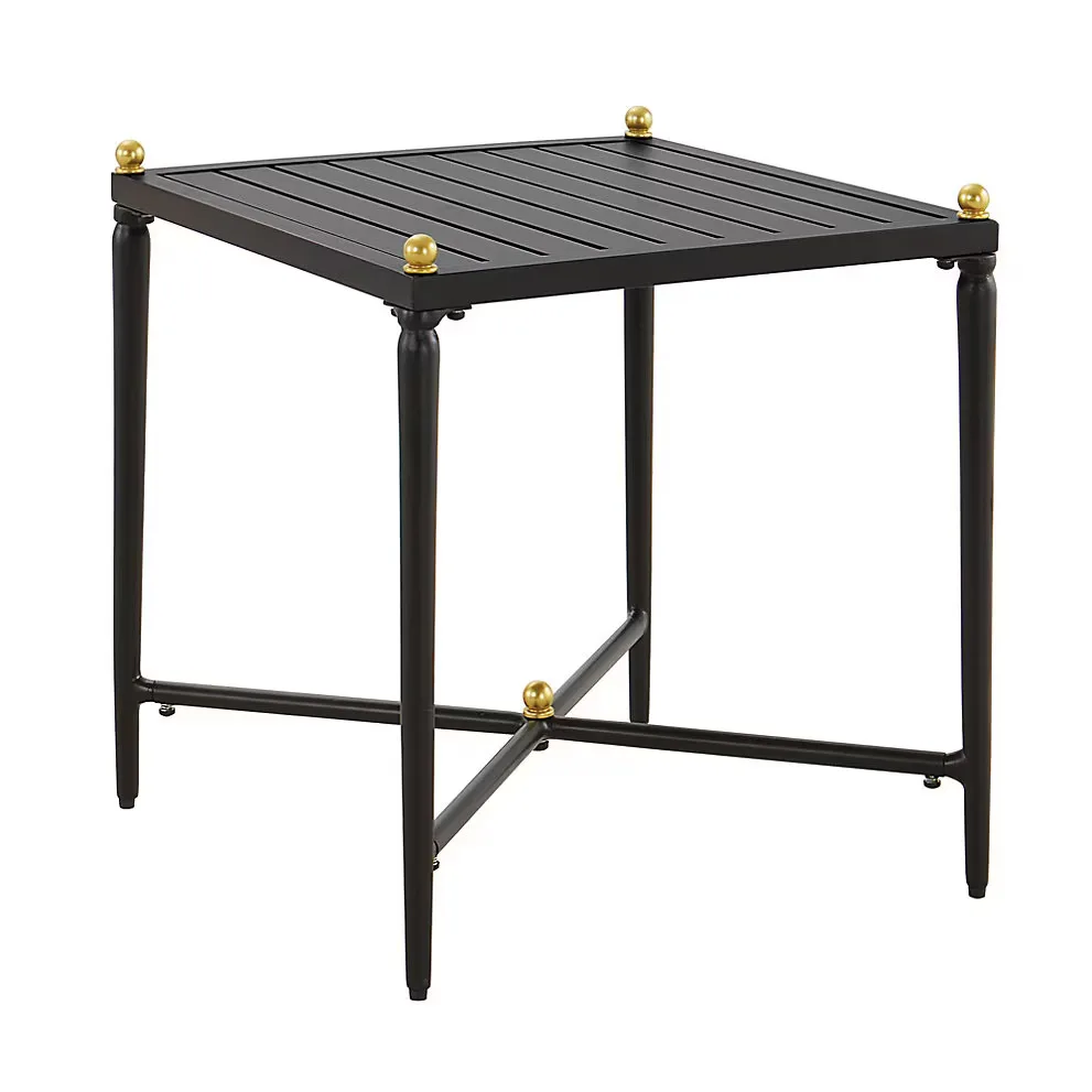 Asher Square Aluminum Side Table
