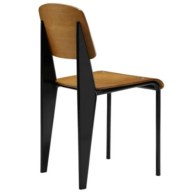 Cabin Mid-Century Modern Walnut Dining Chair
