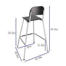 Modern Industrial Bar Stool